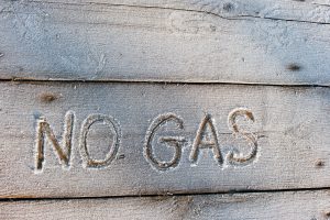 no gas line means having to worry about propane